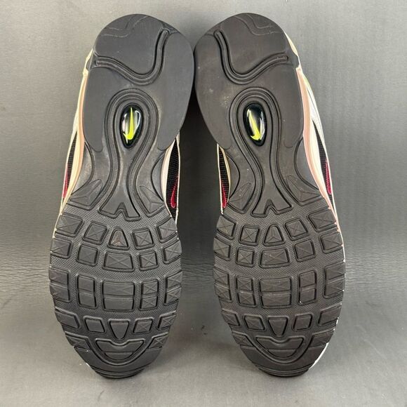 Nike Air Max 97 \'White Rush Pink Volt\' athletic sneaker shoes men’s size 11 main image 8
